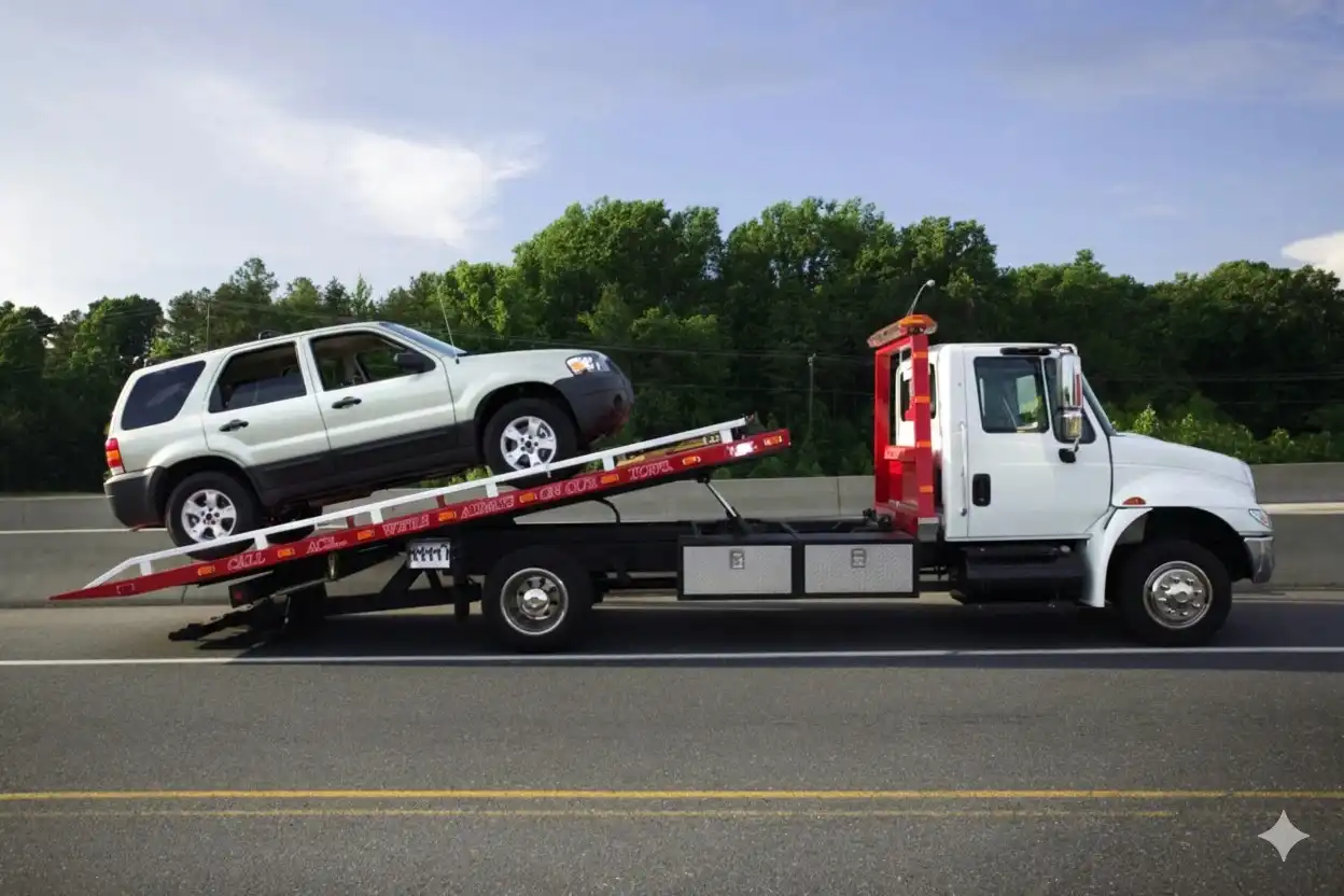 Professional towing and recovery services by Aegis Towing and Recovery